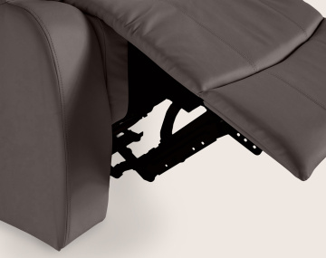 Fauteuil relax électrique en simili Armand