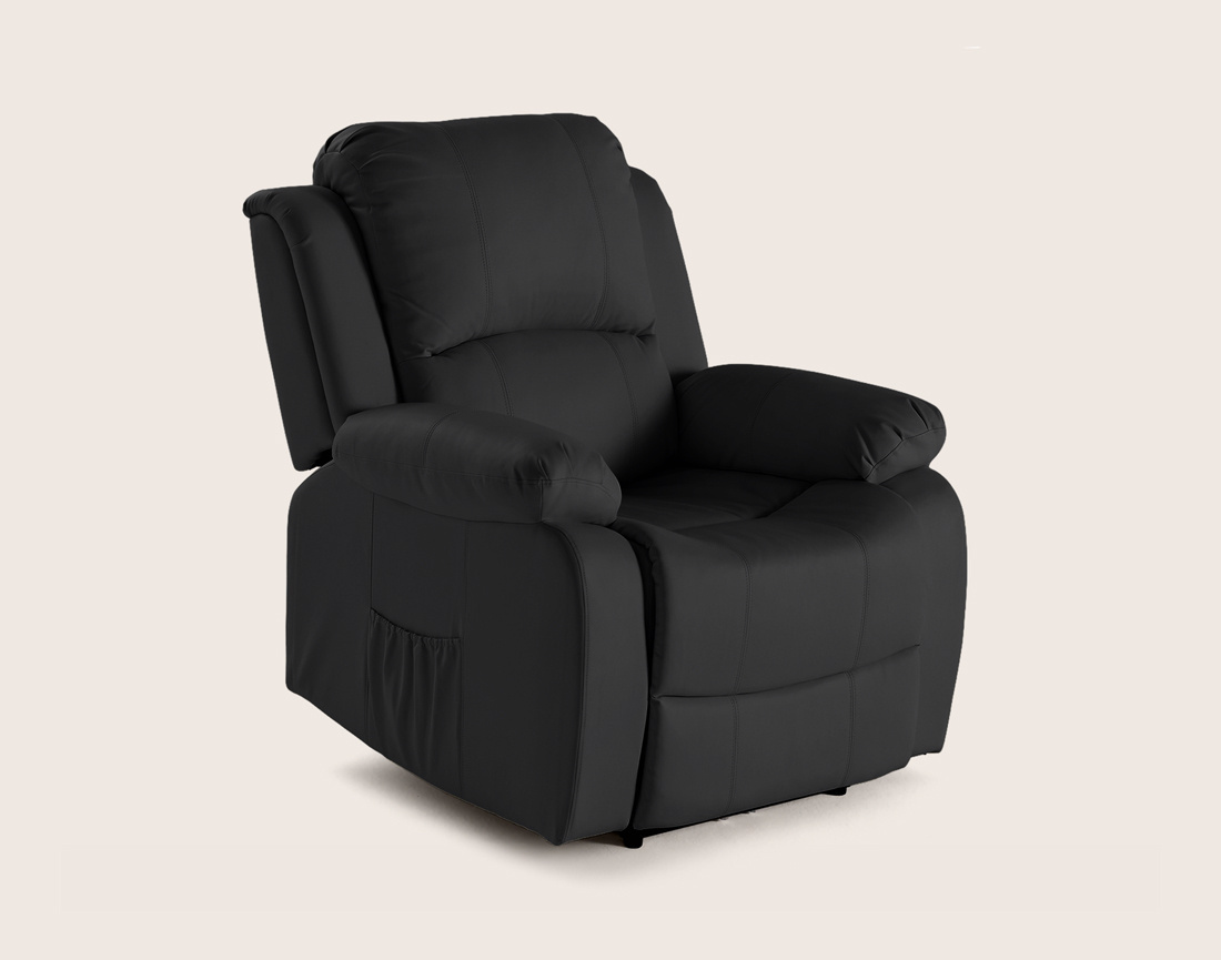 Fauteuil relax électrique en simili Armand