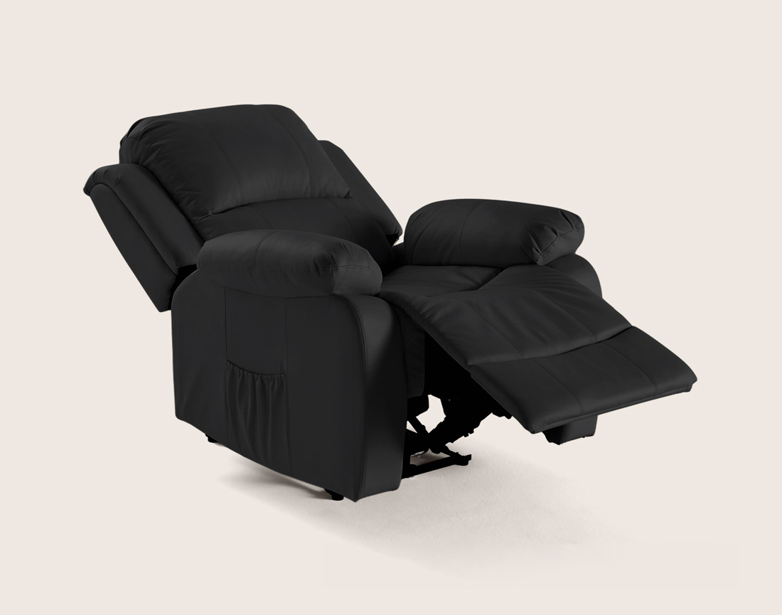 Fauteuil relax électrique en simili Armand