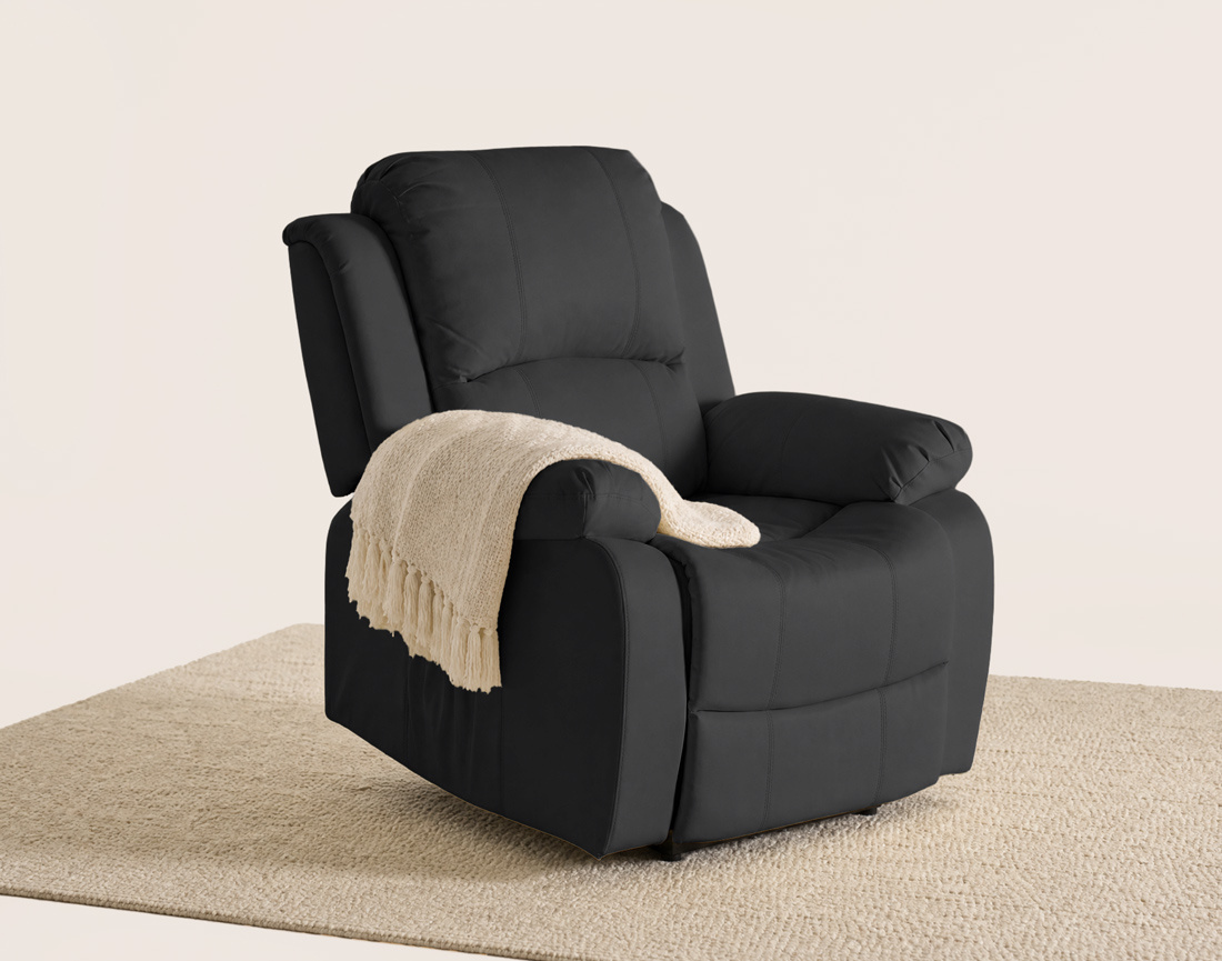 Fauteuil relax électrique en simili Armand