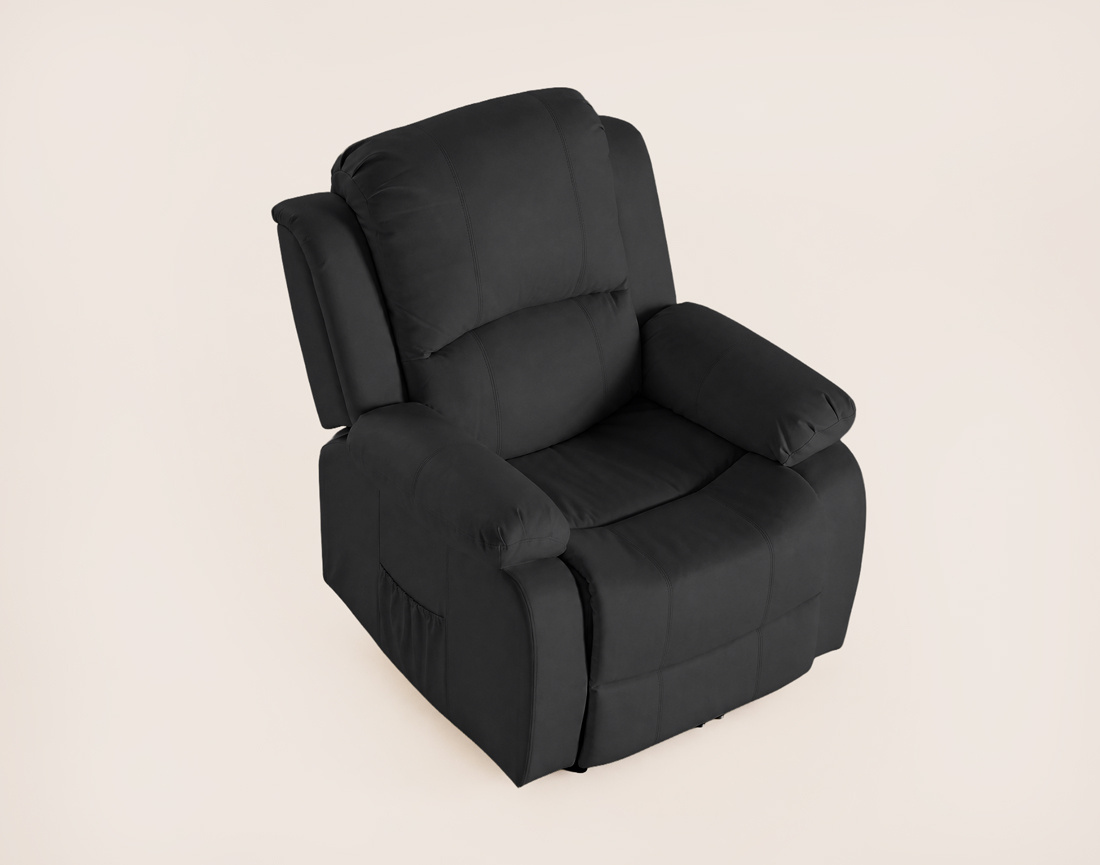 Fauteuil relax électrique en simili Armand