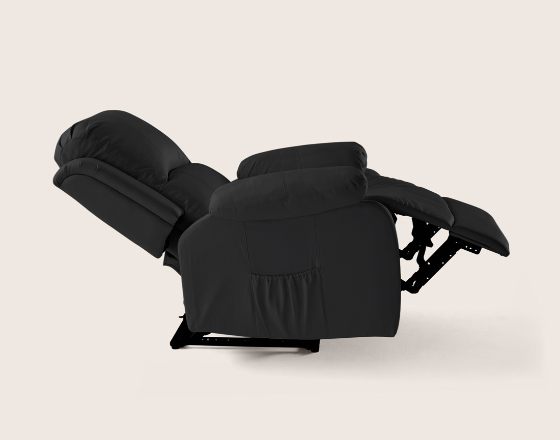 Fauteuil relax électrique en simili Armand