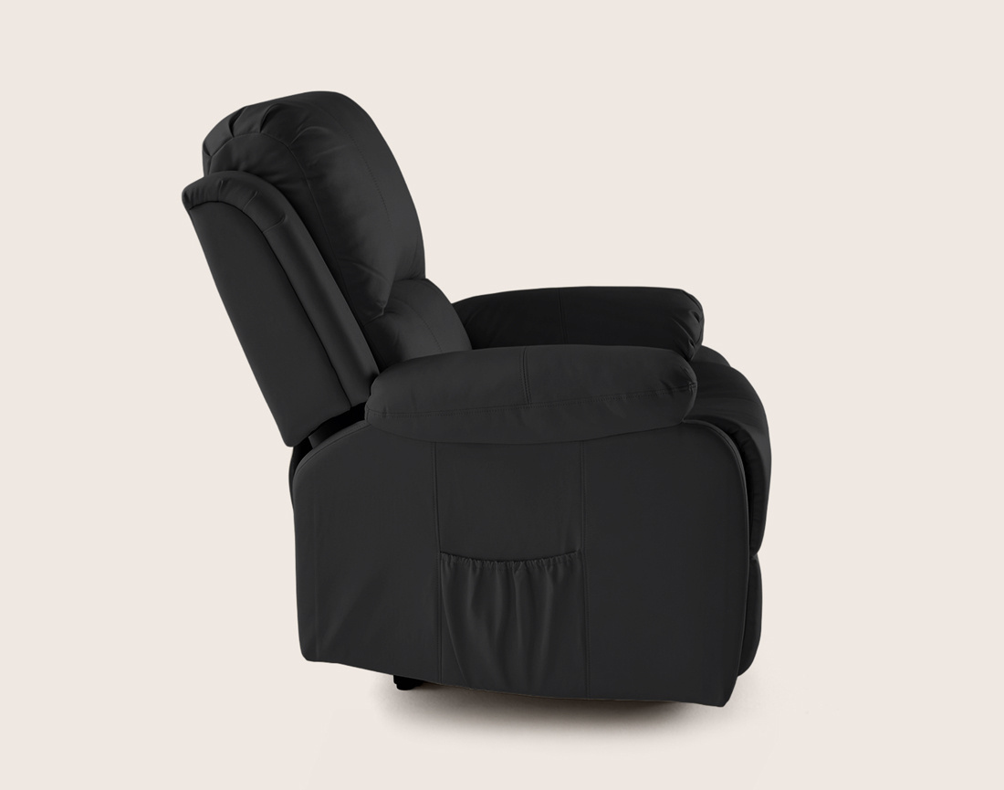 Fauteuil relax électrique en simili Armand