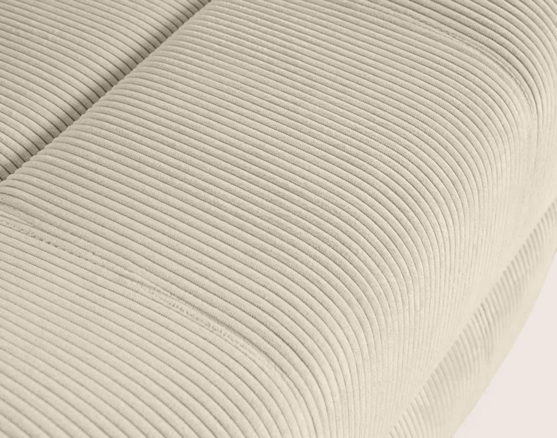 Fauteuil ARMAND relax électrique en velours côtelé | Best Mobilier