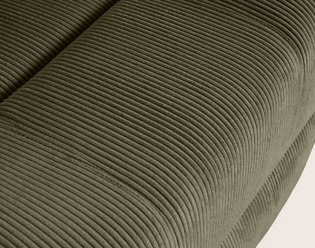 Fauteuil ARMAND relax électrique en velours côtelé | Best Mobilier