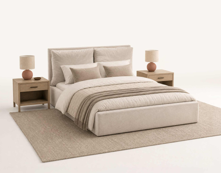 Lit coffre Pivoine 160x200...