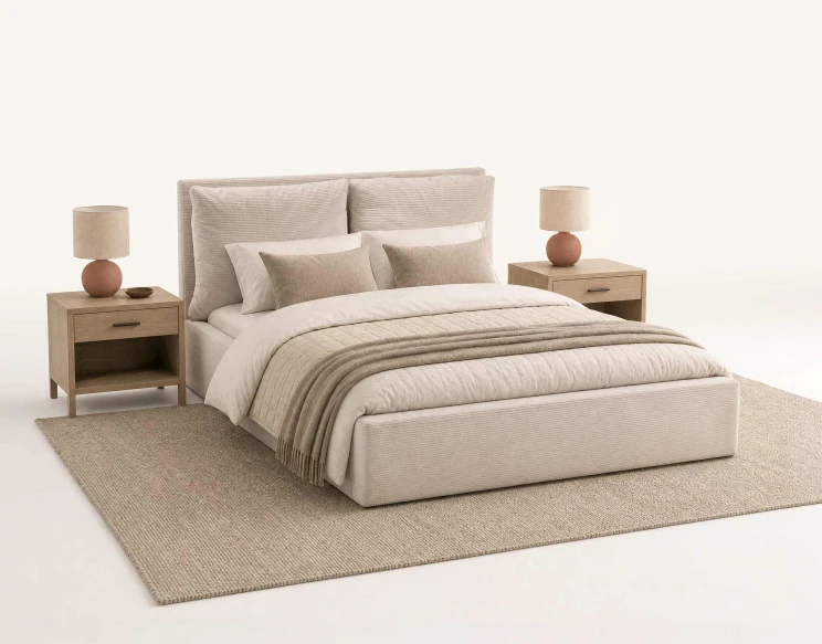 Lit coffre Pivoine 160x200...