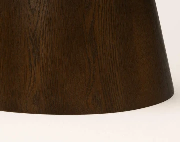 Table à manger CLOVIS extensible plateau en plaqué chêne 6 à 8 personnes | Best Mobilier