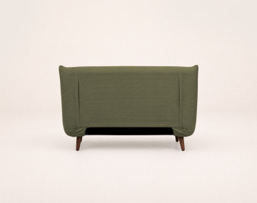 Banquette LUMI convertible clic-clac 2 places en velours côtelé | Best Mobilier