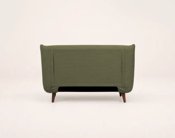 Banquette LUMI convertible clic-clac 2 places en velours côtelé | Best Mobilier