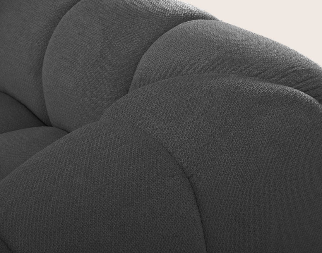 Canapé AVA 3 places en velours texturé - Best Mobilier