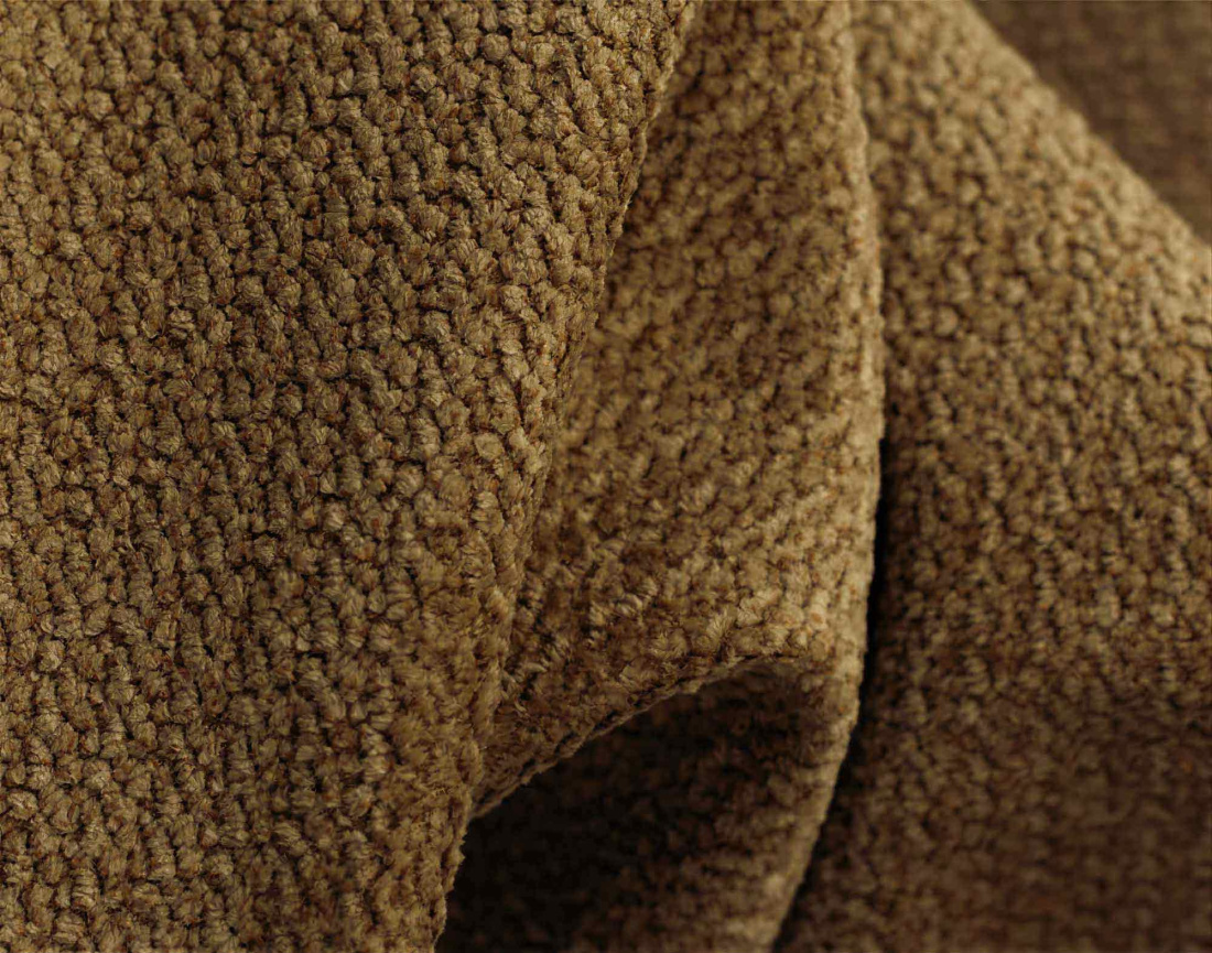 Canapé AVA 3 places en velours texturé - Best Mobilier