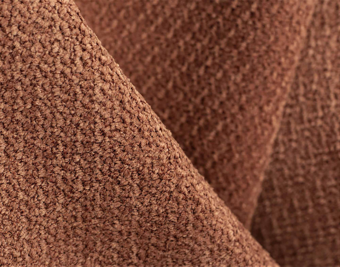 Canapé AVA 3 places en velours texturé - Best Mobilier