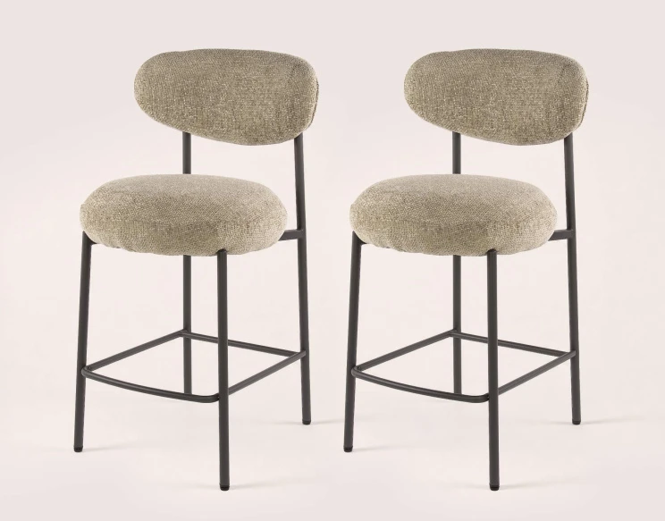 Lot de 2 tabourets de bar...