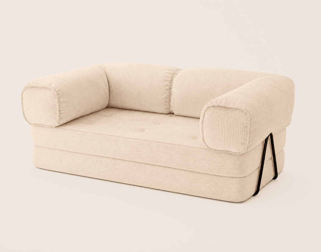 Canapé 3 places convertible Pet Friendly Poppy - Best Mobilier