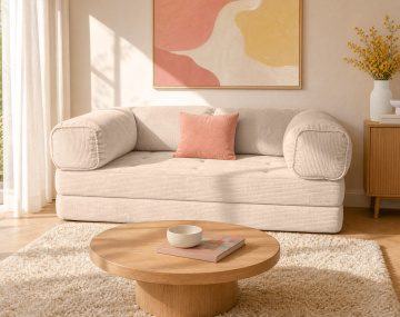 Canapé 3 places convertible Pet Friendly Poppy - Best Mobilier