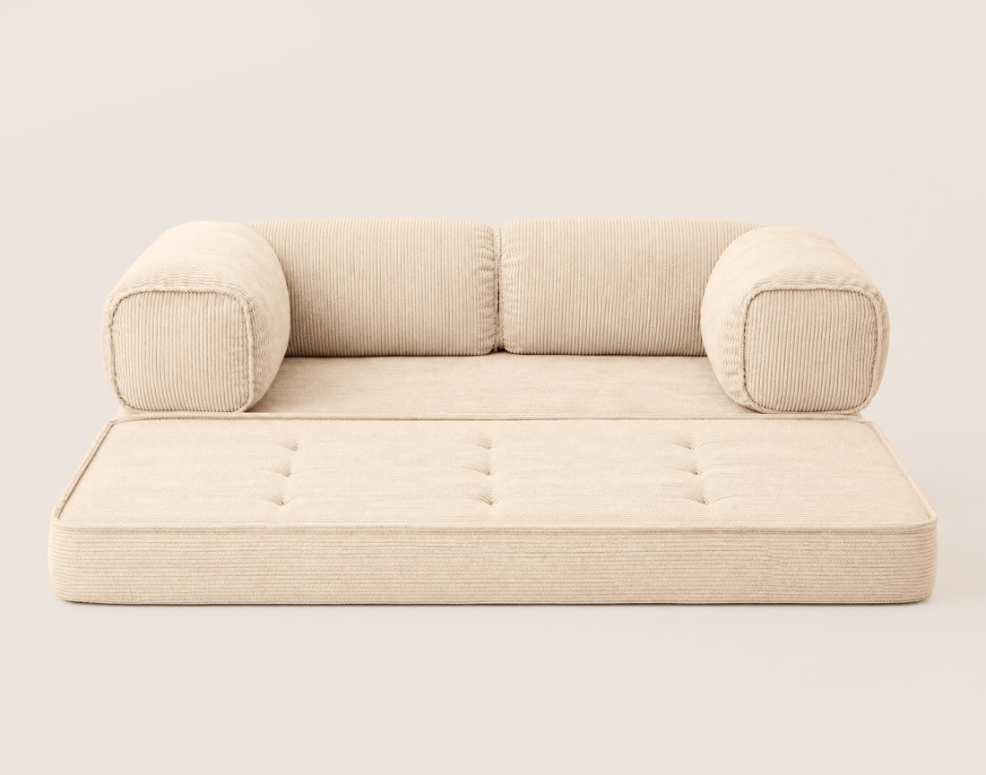 Canapé 3 places convertible Pet Friendly Poppy - Best Mobilier