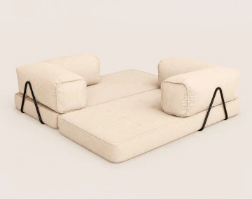Canapé 3 places convertible Pet Friendly Poppy - Best Mobilier