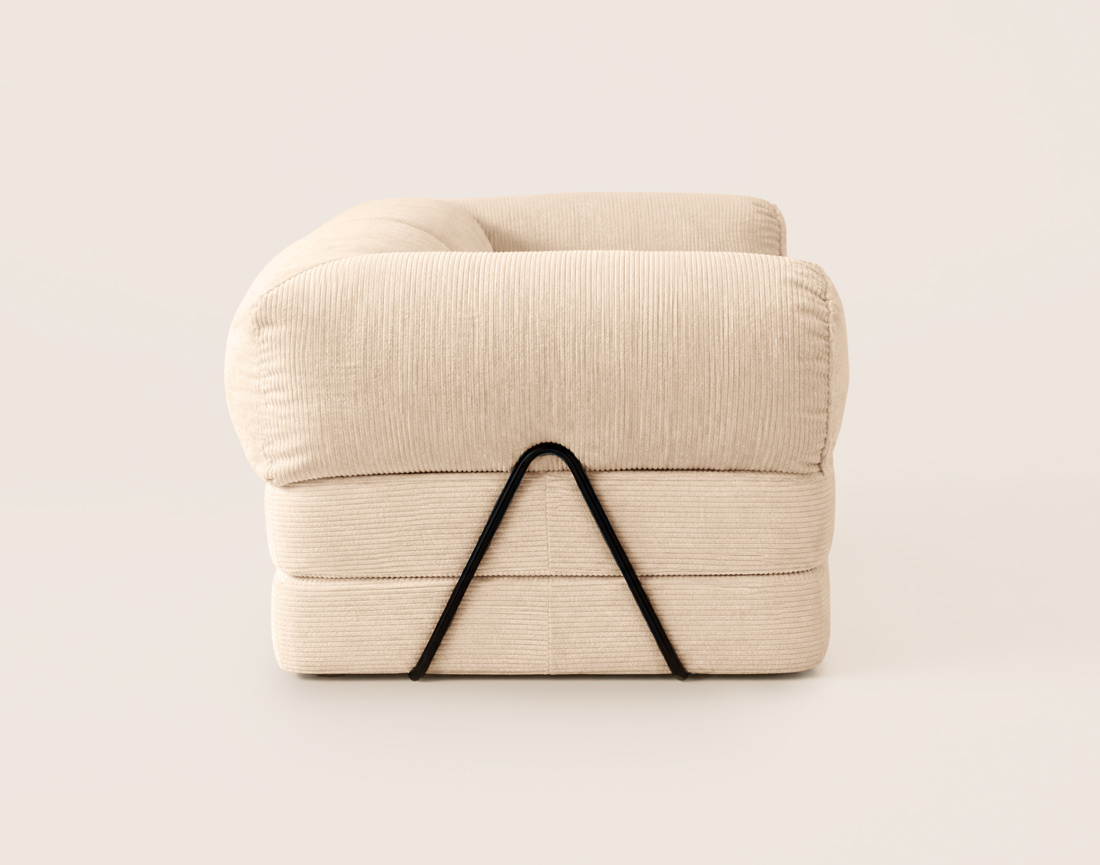 Canapé 3 places convertible Pet Friendly Poppy - Best Mobilier