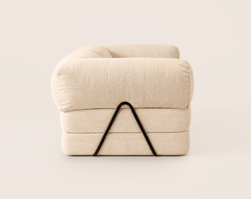 Canapé 3 places convertible Pet Friendly Poppy - Best Mobilier