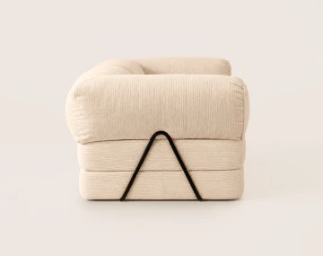 Canapé 3 places convertible Pet Friendly Poppy - Best Mobilier