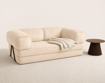 Canapé 3 places convertible Pet Friendly Poppy - Best Mobilier