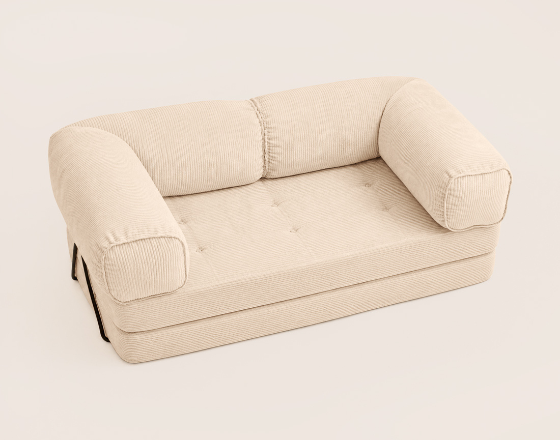Canapé 3 places convertible Pet Friendly Poppy - Best Mobilier