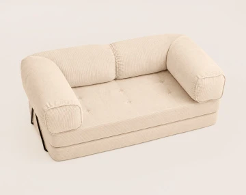 Canapé 3 places convertible Pet Friendly Poppy - Best Mobilier