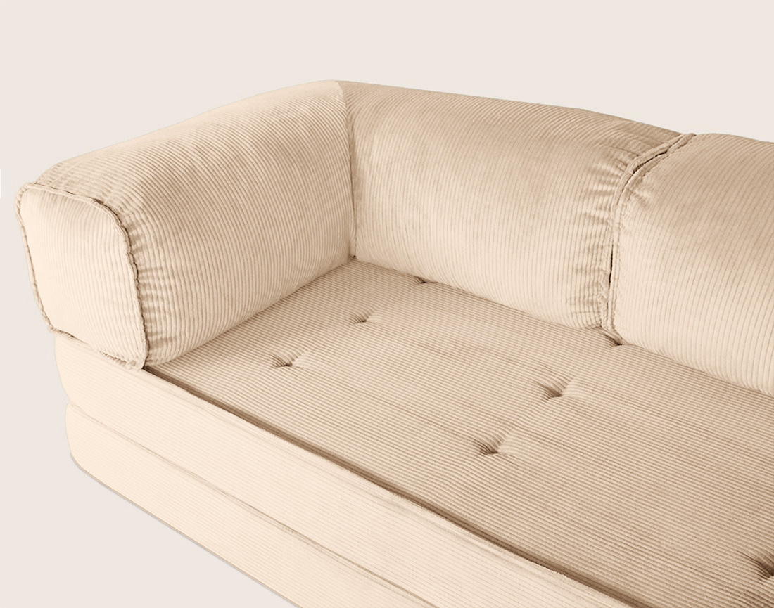 Canapé 3 places convertible Pet Friendly Poppy - Best Mobilier
