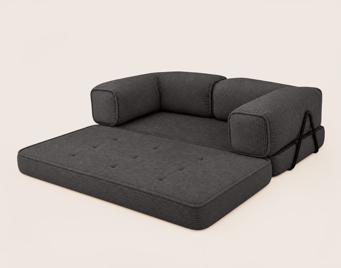 Canapé 3 places convertible Pet Friendly Poppy - Best Mobilier