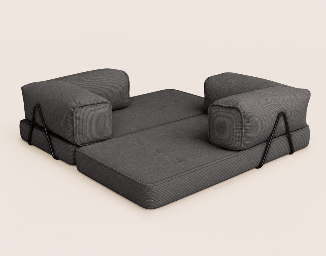 Canapé 3 places convertible Pet Friendly Poppy - Best Mobilier