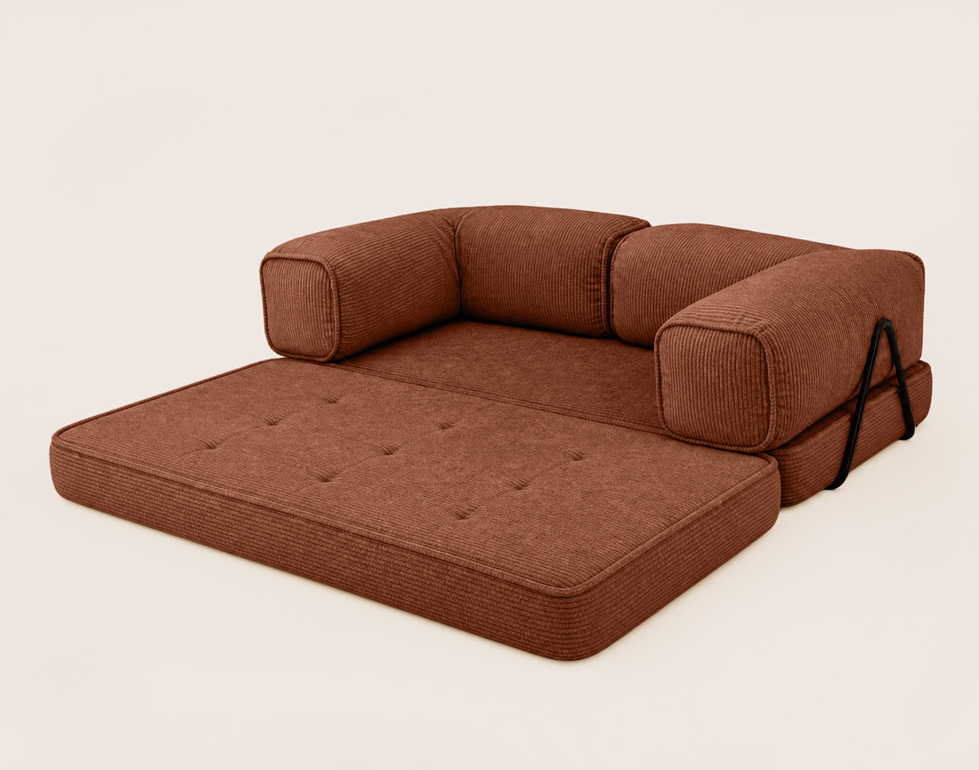 Canapé 3 places convertible Pet Friendly Poppy - Best Mobilier