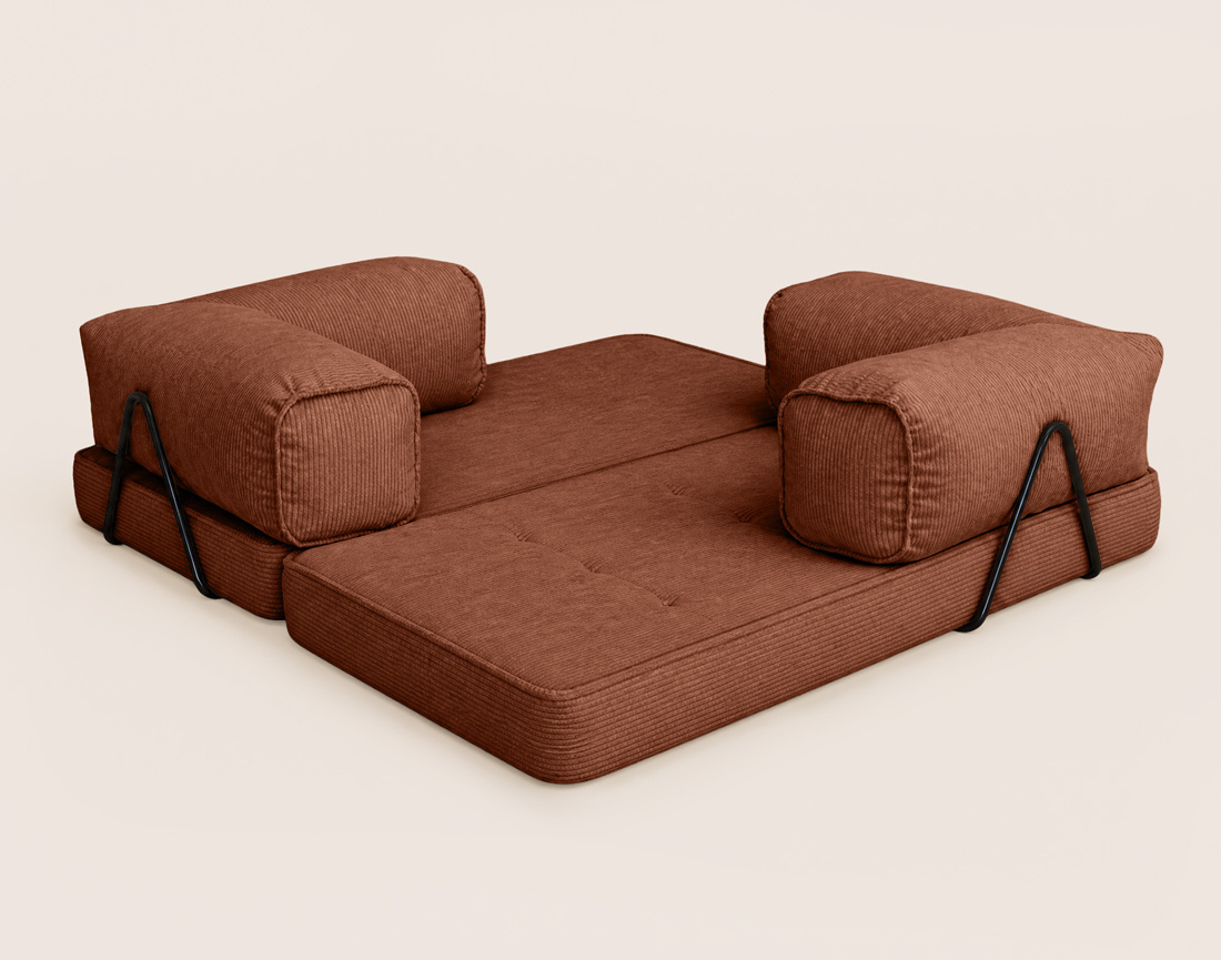 Canapé 3 places convertible Pet Friendly Poppy - Best Mobilier