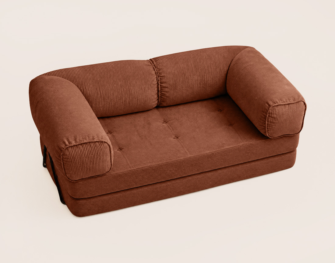Canapé 3 places convertible Pet Friendly Poppy - Best Mobilier