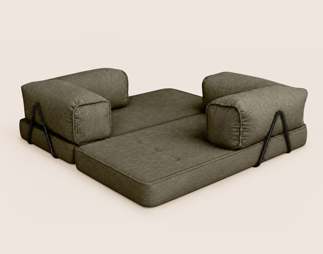 Canapé 3 places convertible Pet Friendly Poppy - Best Mobilier