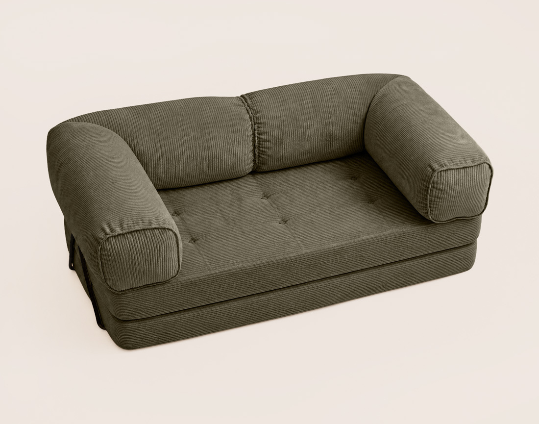 Canapé 3 places convertible Pet Friendly Poppy - Best Mobilier
