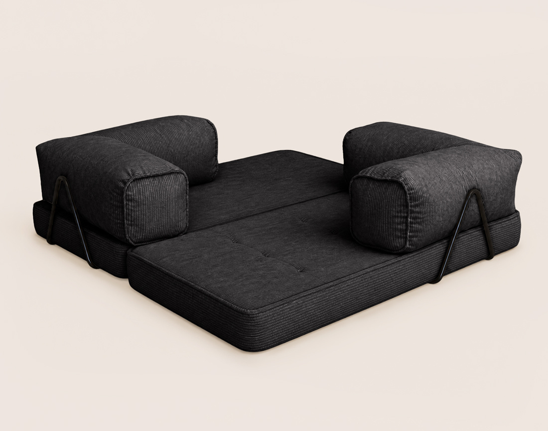 Canapé 3 places convertible Pet Friendly Poppy - Best Mobilier