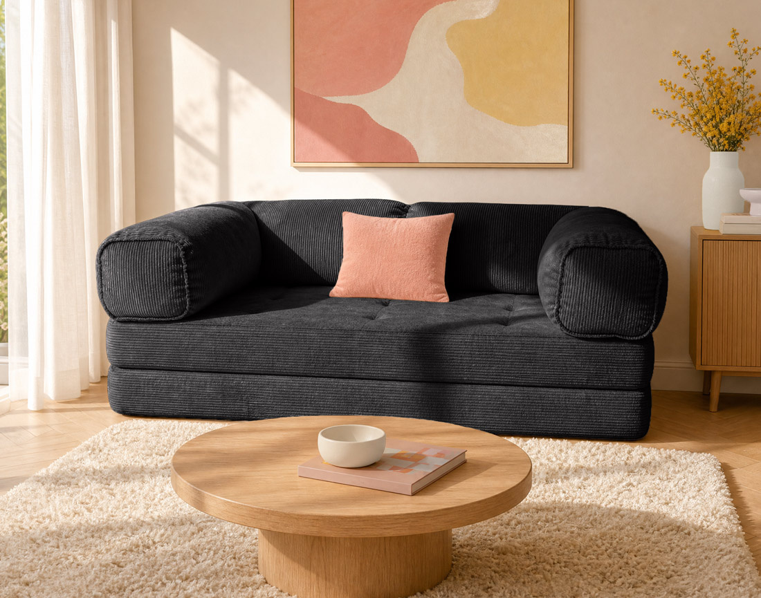 Canapé 3 places convertible Pet Friendly Poppy - Best Mobilier