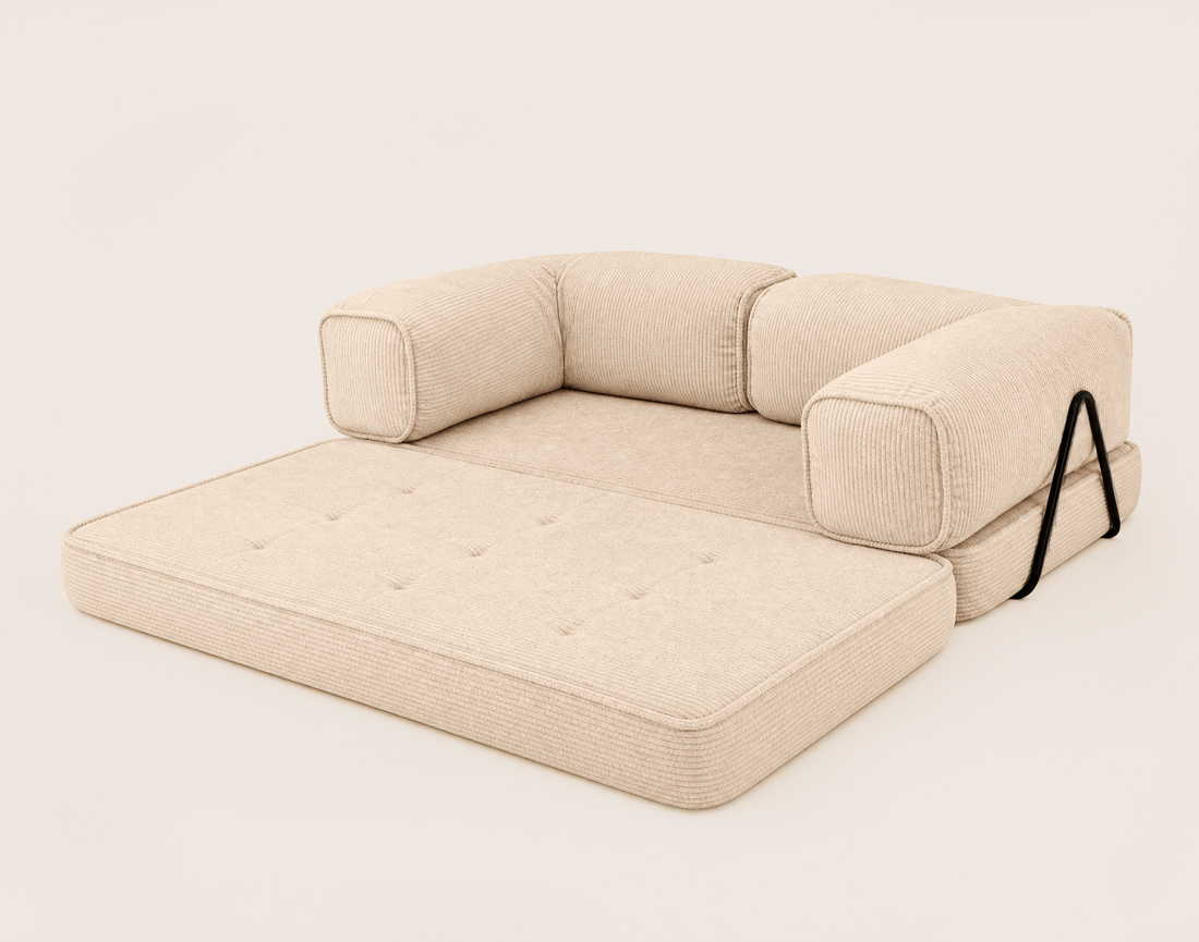 Canapé 3 places convertible Pet Friendly Poppy - Best Mobilier