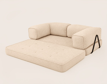 Canapé 3 places convertible Pet Friendly Poppy - Best Mobilier