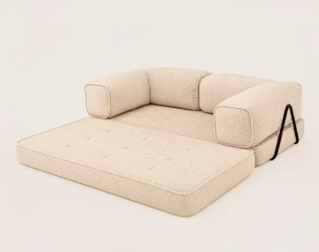 Canapé 3 places convertible Pet Friendly Poppy - Best Mobilier