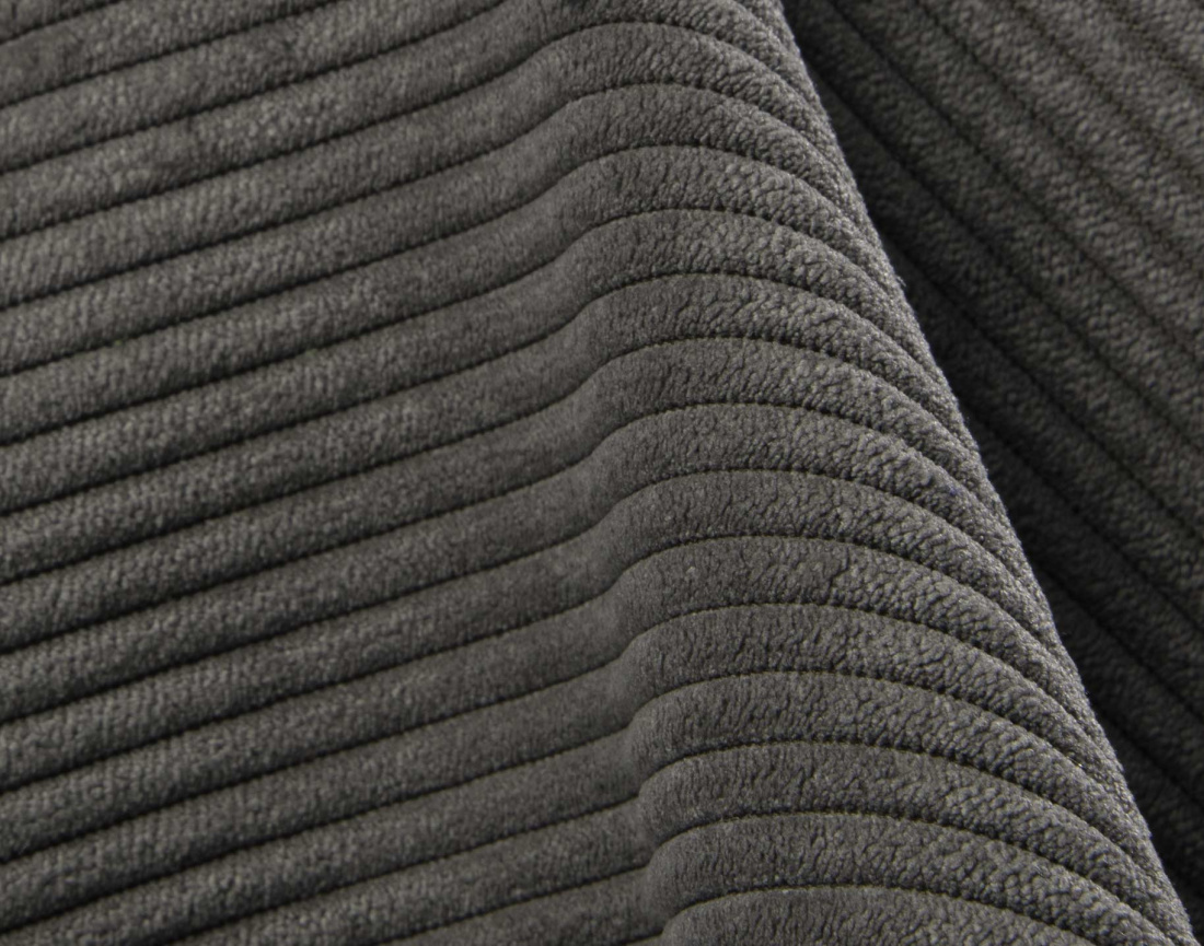 Banquette CANDICE 2 places convertible clic-clac en velours côtelé | Best Mobilier
