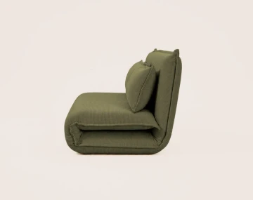 Banquette CANDICE 2 places convertible clic-clac en velours côtelé | Best Mobilier