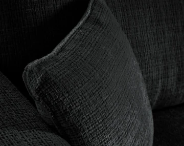 Canapé MIRO d'angle réversible 4 places convertible avec coffre en velours texturé | Best Mobilier