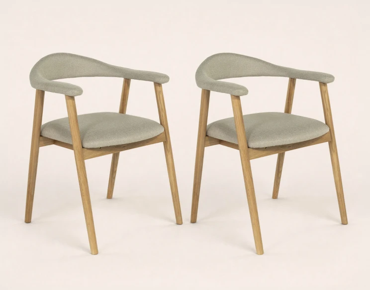 Lot de 2 chaises LORE en...