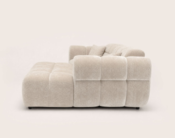 Canapé d'angle droit 4 places Pet Friendly Mini Ray - Best Mobilier