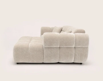 Canapé d'angle droit 4 places Pet Friendly Mini Ray - Best Mobilier
