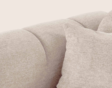 Canapé d'angle droit 4 places Pet Friendly Mini Ray - Best Mobilier