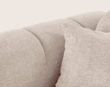Canapé d'angle droit 4 places Pet Friendly Mini Ray - Best Mobilier