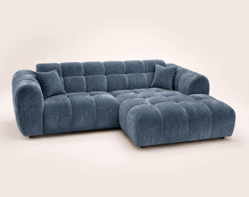 Canapé d'angle droit 4 places Pet Friendly Mini Ray - Best Mobilier